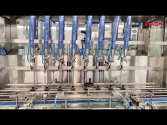 Linea d'etichettatura di Detergent Filling Capping della mano del sapone della mano del prodotto disinfettante della lavastoviglie liquida del gel.