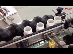 L'autoadesivo automatico SS304 incolla la colla fredda per la bottiglia di olio di plastica dell'all'aceto della salsa di soia della bottiglia di vetro Labeli